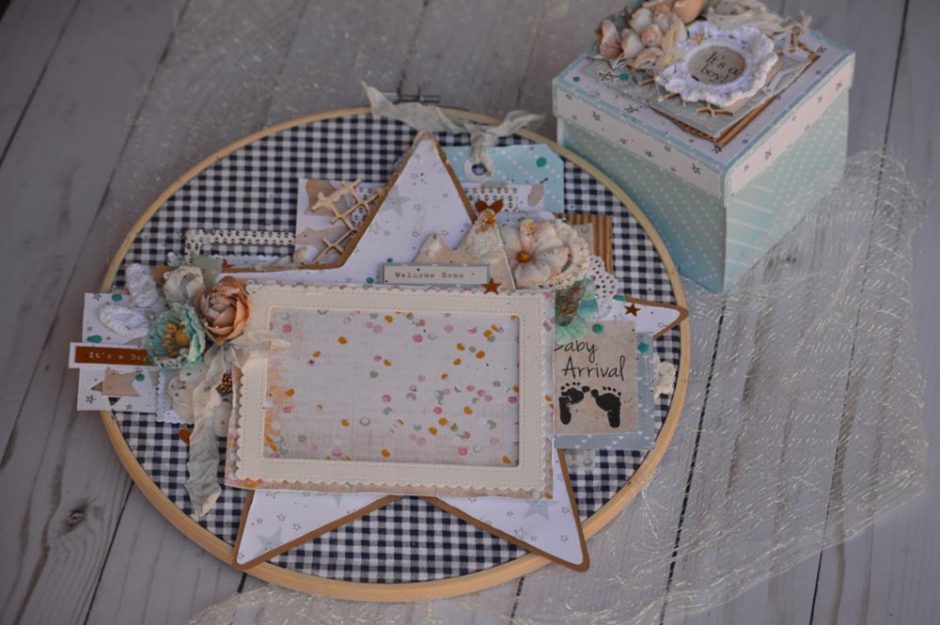 Cornice in telaio “Baby Boy”